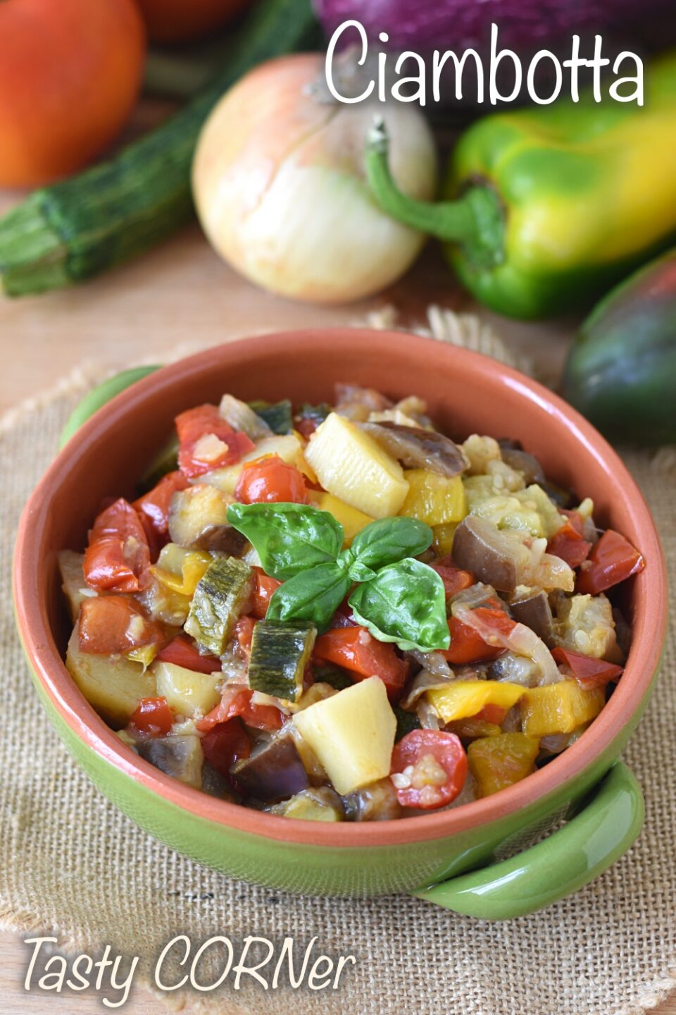 en_v_ ciambotta the italian vegetable stew italian ratatouille healthy easy meal by tastycorner