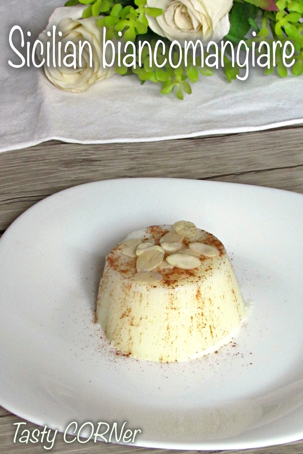 en_v_ sicilian biancomangiare blancamnge italian milk dessert or almond dessert spoon pudding italian recipe