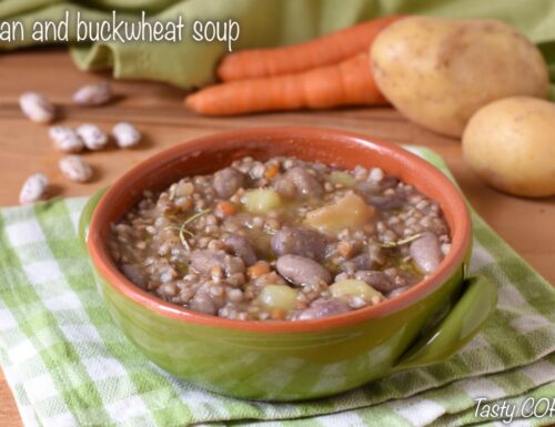 Bean and buckwheat soup