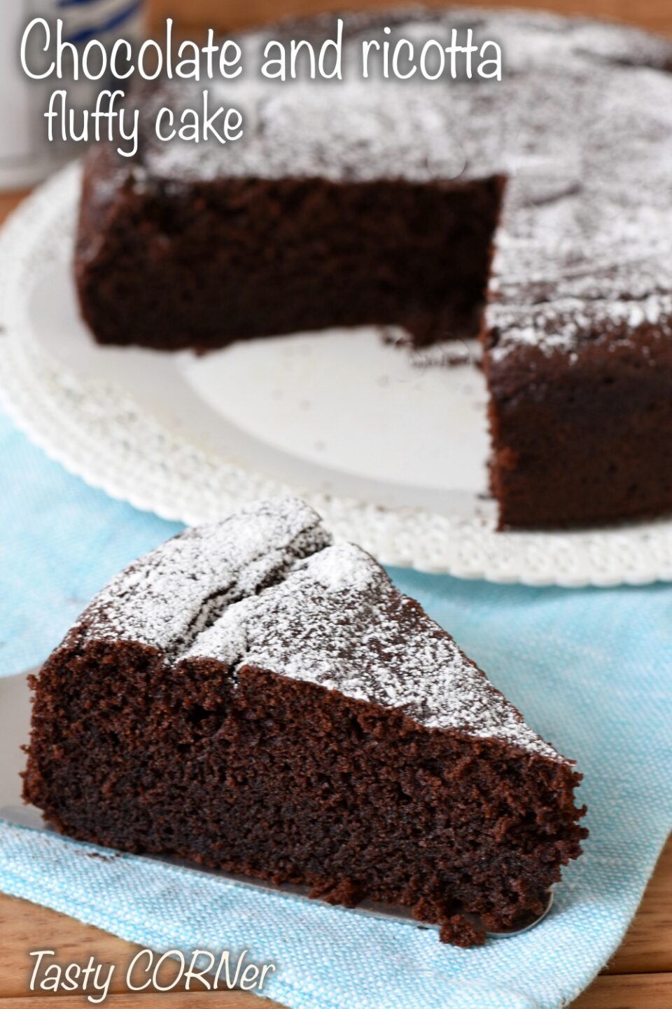 en_v_ chocolate and ricotta fluffy cake easy moist dark chocolate cake gluten-free option tasty corner