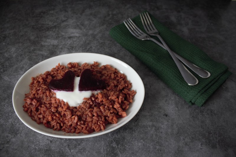 The Licious Recipes - Beet Risotto