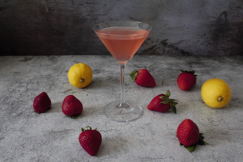 The Licious Recipes - Strawberry Martini