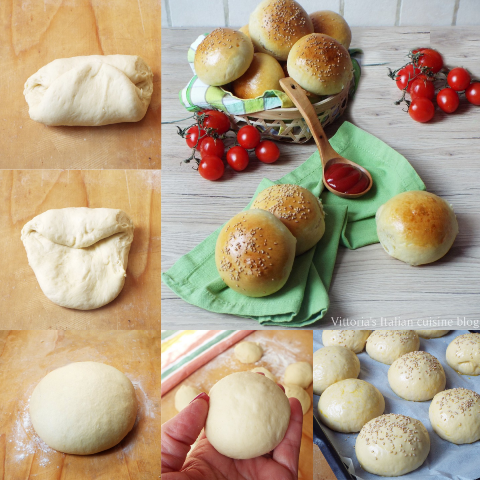 How to make delicious hamburger buns the Italian way