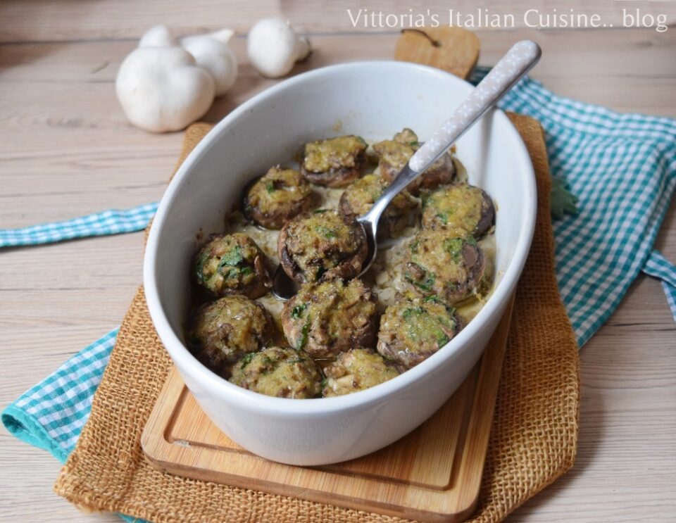 Baked Stuffed Mushrooms