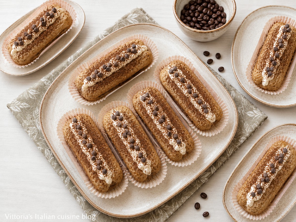 Ladyfinger Pastries with Mascarpone Cream