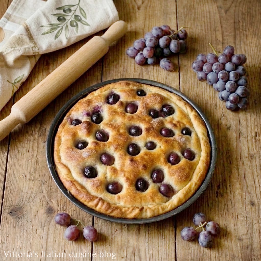 Tuscan Grape Schiacciata: What a Scent of Fall